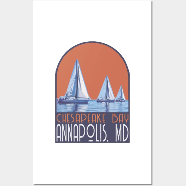 Chesapeake Bay, Decal Wall Art by zsonn